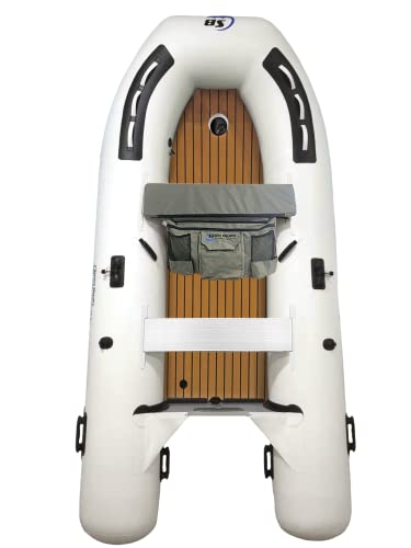 Inflatable Sport Boats - Swordfish 10.8' - Model SB-330A - Air Deck Floor Premium Heat Welded Dinghy with Seat Bag