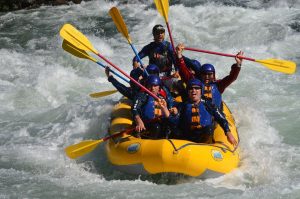 inflatable boat rafting